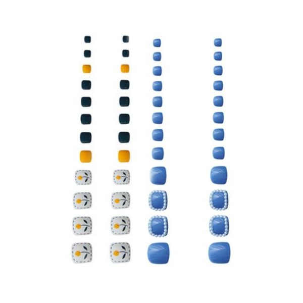 false nails fashion finished art product diy sea blue pearl full cover toe wearable removable, Red;gold
false nails fashion finished art product diy sea blue pearl full cover toe wearable removable, Red;gold