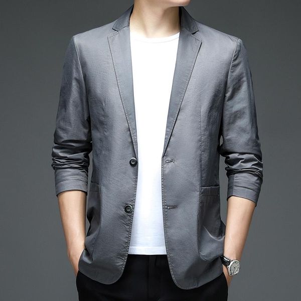 men's suits & blazers casual suit men's korean version of the slim jacket 2021 autumn wear, White;black
men's suits & blazers casual suit men's korean version of the slim jacket 2021 autumn wear, White;black