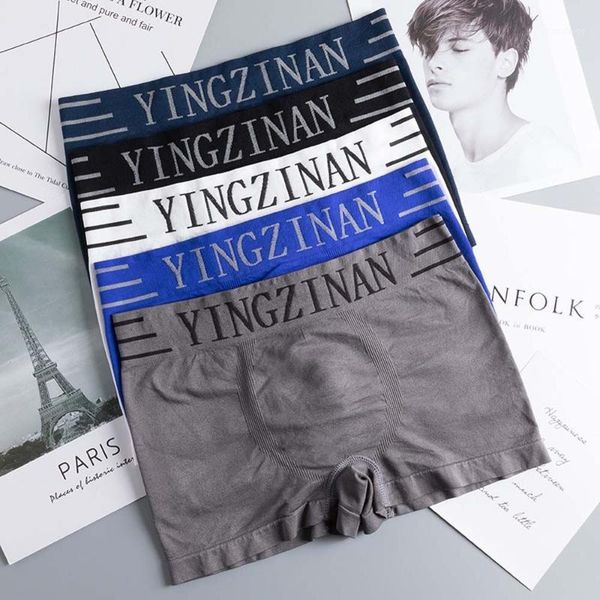 underpants ice silk men's underwear letters junior stretch comfortable boxer shorts breathable high elastic men, Black;white
underpants ice silk men's underwear letters junior stretch comfortable boxer shorts breathable high elastic men, Black;white