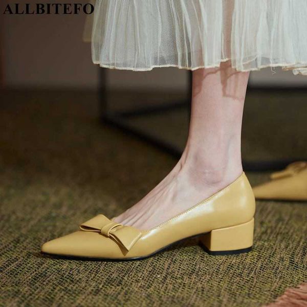 allbitefo bow design soft genuine leather women basic shoes pointed toe fashion casual women high heels high heel shoes 210611, Black
allbitefo bow design soft genuine leather women basic shoes pointed toe fashion casual women high heels high heel shoes 210611, Black