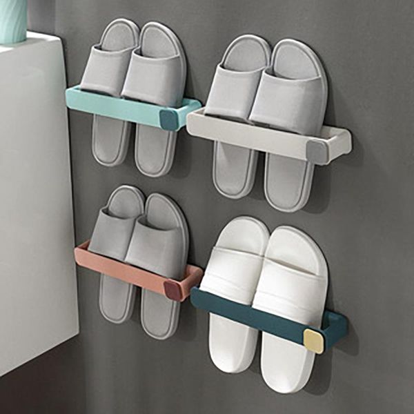 towel racks macaron bathroom slippers rack simple toilet wall-mounted perforated hook shoe
towel racks macaron bathroom slippers rack simple toilet wall-mounted perforated hook shoe