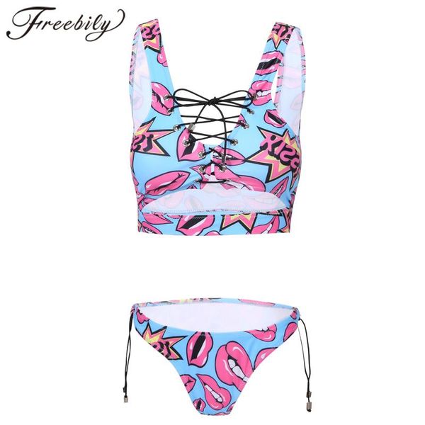 summer swimsuit womens lace-up swimwear beachwear bathing suits padded printed tank with thong briefs 2pcs woman swimsuits
summer swimsuit womens lace-up swimwear beachwear bathing suits padded printed tank with thong briefs 2pcs woman swimsuits