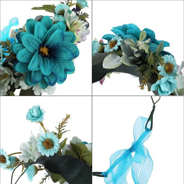 levao new bride adjustable flower crown hair band wedding floral headband garland ribbon bow girl flower wreath hair acc qylche, Silver
levao new bride adjustable flower crown hair band wedding floral headband garland ribbon bow girl flower wreath hair acc qylche, Silver