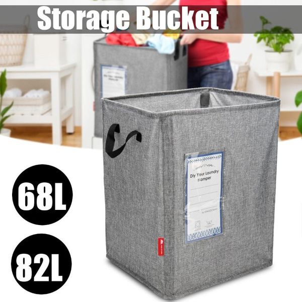 68/82l waterproof collapsible laundry basket with handles dirty clothes hamper foldable storage bin sundries sorter basket
68/82l waterproof collapsible laundry basket with handles dirty clothes hamper foldable storage bin sundries sorter basket
