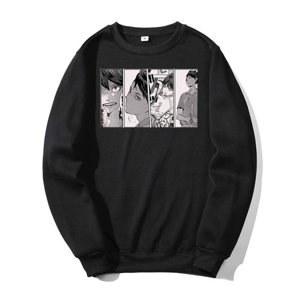 men's hoodies & sweatshirts haikyuu shoyo volleyball anime 2021 autumn winter mens fashion loose oversized cool pullovers man simple ho, Black
men's hoodies & sweatshirts haikyuu shoyo volleyball anime 2021 autumn winter mens fashion loose oversized cool pullovers man simple ho, Black
