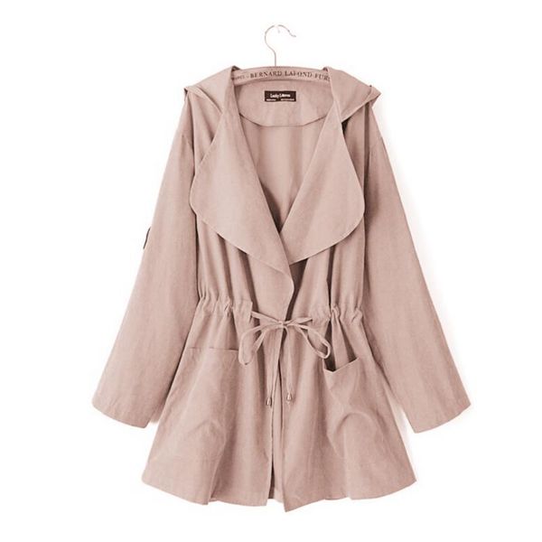 women's trench coats autumn spring windbreaker women ladies clothes fashion solid slim long coat parka outwear cardigans 6 colors, Tan;black
women's trench coats autumn spring windbreaker women ladies clothes fashion solid slim long coat parka outwear cardigans 6 colors, Tan;black