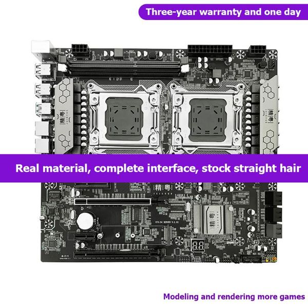 dual cpu motherboard dual lga 2011 socket r for xeon processor e5-2680 e5-2670 gigabit ethernet sata iii ii nvme m.2 ssd 4ddr3
dual cpu motherboard dual lga 2011 socket r for xeon processor e5-2680 e5-2670 gigabit ethernet sata iii ii nvme m.2 ssd 4ddr3