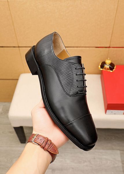 fashion designer men's party wedding dress shoes brand business genuine leather lace up flats men outdoor casual loafers size 38-45, Black
fashion designer men's party wedding dress shoes brand business genuine leather lace up flats men outdoor casual loafers size 38-45, Black