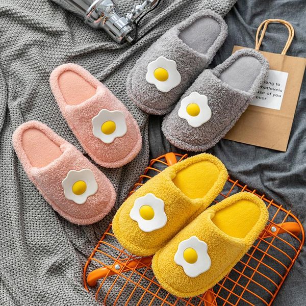 slippers women's shoes casual home winter fur slides comfy anti-slip cotton four seasons cartoon eggs men ladies soft, Black
slippers women's shoes casual home winter fur slides comfy anti-slip cotton four seasons cartoon eggs men ladies soft, Black