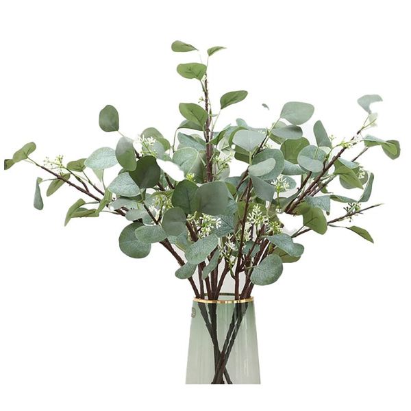 1pc artificial plants simulation plants eucalyptus leaf branch 66cm artificial flower wedding shooting prop home decoration
1pc artificial plants simulation plants eucalyptus leaf branch 66cm artificial flower wedding shooting prop home decoration
