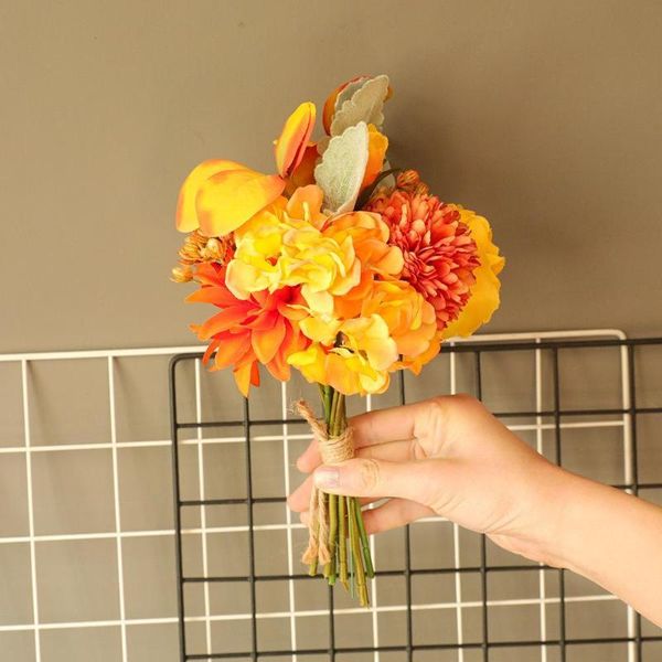 decorative flowers & wreaths 1 bunch aritifical flower bouquet for wedding decoration vintage fake home diy
decorative flowers & wreaths 1 bunch aritifical flower bouquet for wedding decoration vintage fake home diy
