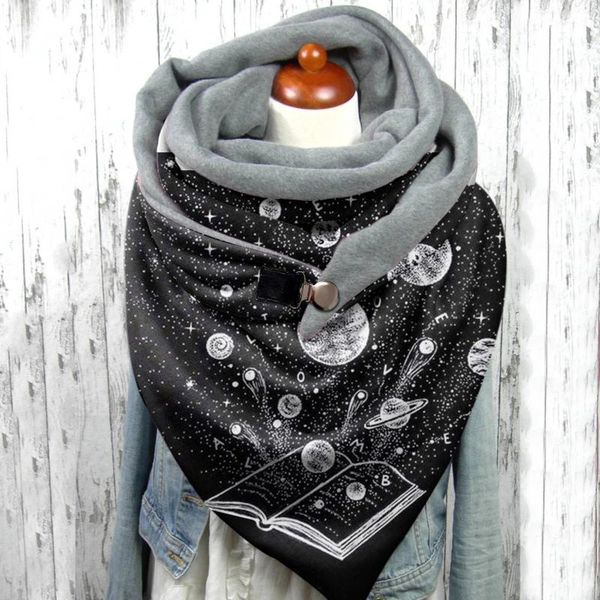 scarves ladies vintage printing shawls wraps winter thicken cashmere soft buttons buckle bandana sheer windproof gauze foulard, Blue;gray
scarves ladies vintage printing shawls wraps winter thicken cashmere soft buttons buckle bandana sheer windproof gauze foulard, Blue;gray