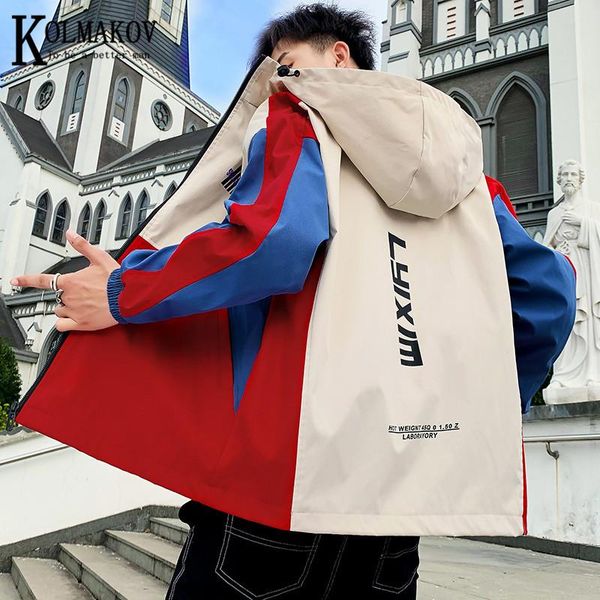 men's jackets kolmakov in the spring of 2021 hooded coats casual jacket zipper male fashionable coat size m-3xl 3 color, Black;brown
men's jackets kolmakov in the spring of 2021 hooded coats casual jacket zipper male fashionable coat size m-3xl 3 color, Black;brown