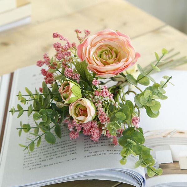decorative flowers & wreaths small bud artificial bouquet home wedding valentine's day gift
decorative flowers & wreaths small bud artificial bouquet home wedding valentine's day gift