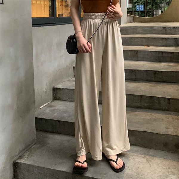 women's pants & capris gagarich high waist hip elastic women korean ins mutlicolor wide leg trousers spring summer 2021 vertical pantal, Black;white
women's pants & capris gagarich high waist hip elastic women korean ins mutlicolor wide leg trousers spring summer 2021 vertical pantal, Black;white