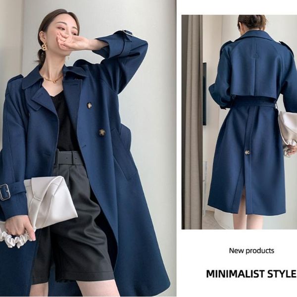 women's trench coats women autumn double breasted casual long trend coat winter streetwear loose windbreaker sleeve fashion outwear ove, Tan;black
women's trench coats women autumn double breasted casual long trend coat winter streetwear loose windbreaker sleeve fashion outwear ove, Tan;black