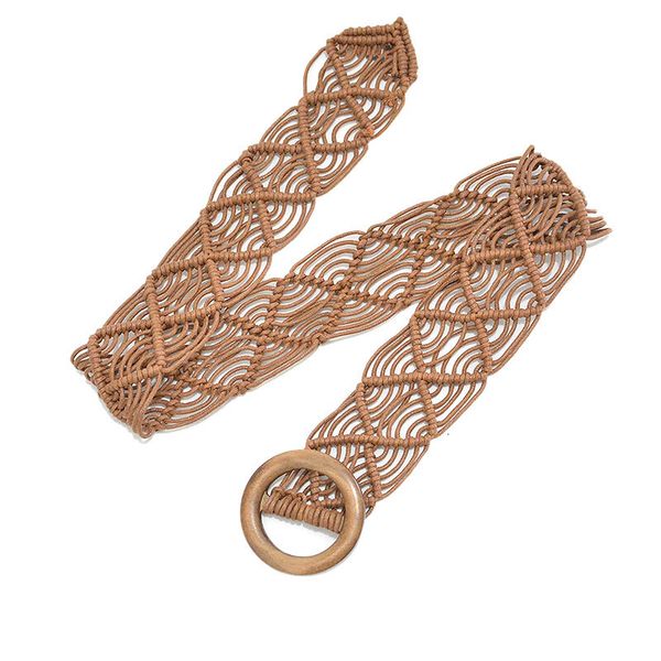 new pattern pure manual wax rope woven oil wood buckle decorative belt ethnic style waist chain, Black;brown
new pattern pure manual wax rope woven oil wood buckle decorative belt ethnic style waist chain, Black;brown