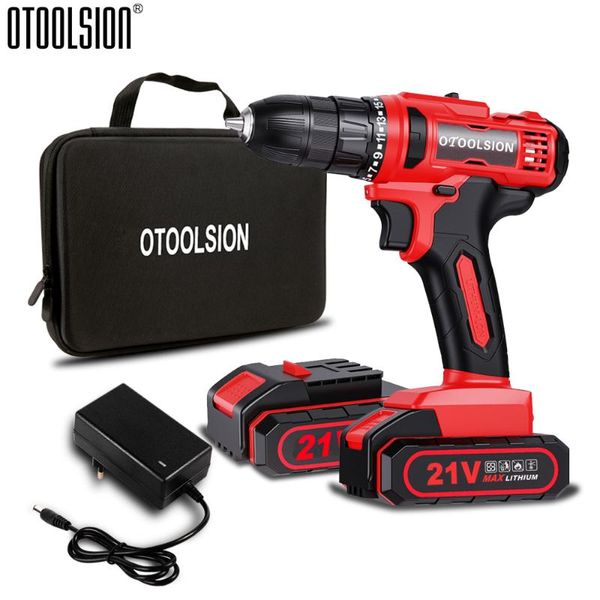 professiona electric drills otoolsion 2 speed cordless drill driver 1350rpm power tools 21v 1500mah battery rechargeable screwdriver for woo
professiona electric drills otoolsion 2 speed cordless drill driver 1350rpm power tools 21v 1500mah battery rechargeable screwdriver for woo