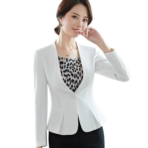 women's suits & blazers 2021 business blazer women long sleeve slim temperament jacket ol casual fashion ladies plus size coat black wh, White;black
women's suits & blazers 2021 business blazer women long sleeve slim temperament jacket ol casual fashion ladies plus size coat black wh, White;black