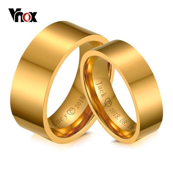 wedding rings vnox personalize his and hers ring gold color engagement for women men jewelry, Slivery;golden
wedding rings vnox personalize his and hers ring gold color engagement for women men jewelry, Slivery;golden