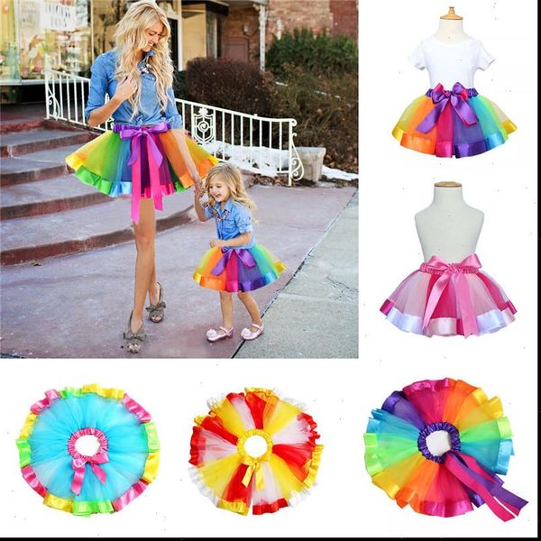 mother daughter girl women rainbow skirt kids tutu dancing ballet skirt multicolour petticoat tulle skirts 2021 new, Black
mother daughter girl women rainbow skirt kids tutu dancing ballet skirt multicolour petticoat tulle skirts 2021 new, Black
