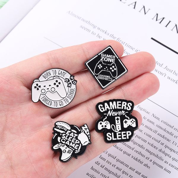gamer enamel pin gaming quote brooches video game player teen boys hat shirt metal badges gift for geeks-n-gamersdio chan contact, Gray
gamer enamel pin gaming quote brooches video game player teen boys hat shirt metal badges gift for geeks-n-gamersdio chan contact, Gray