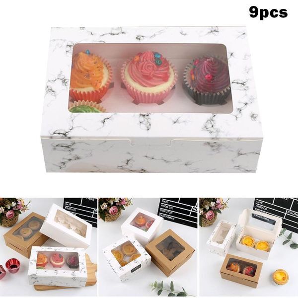 9pcs cupcake box for 2/4/6 cupcakes multipurpose cupcake carriers gift box for baked goods practical containers c1
9pcs cupcake box for 2/4/6 cupcakes multipurpose cupcake carriers gift box for baked goods practical containers c1