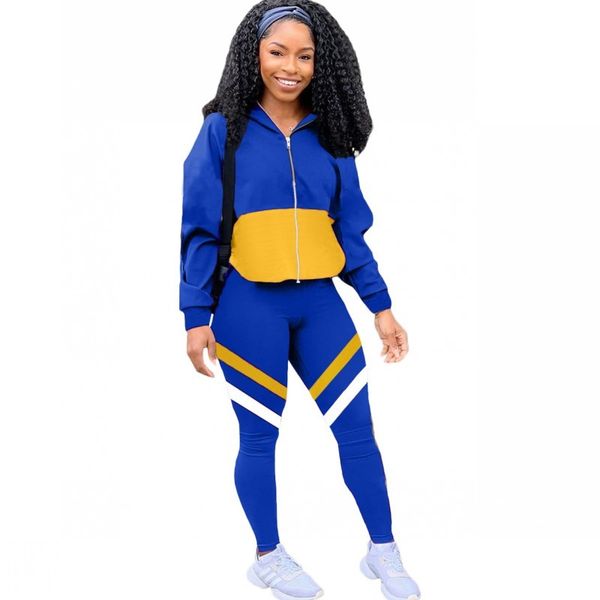 two female sweatsuit pieces zipper jacket and pants define winter splice streetwear with hoodie sweatshirt suit jy14, Gray
two female sweatsuit pieces zipper jacket and pants define winter splice streetwear with hoodie sweatshirt suit jy14, Gray