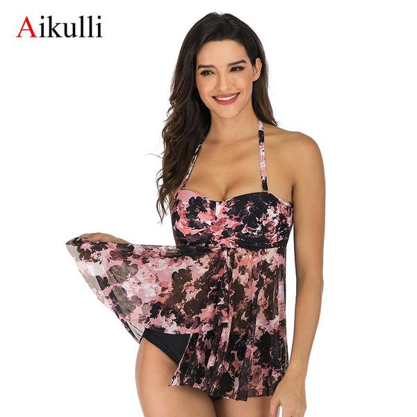 one-piece suits aikulli women tankini swimsuit dress mesh push up backless two piece swimwear high waist bikini print swimming bathing
one-piece suits aikulli women tankini swimsuit dress mesh push up backless two piece swimwear high waist bikini print swimming bathing