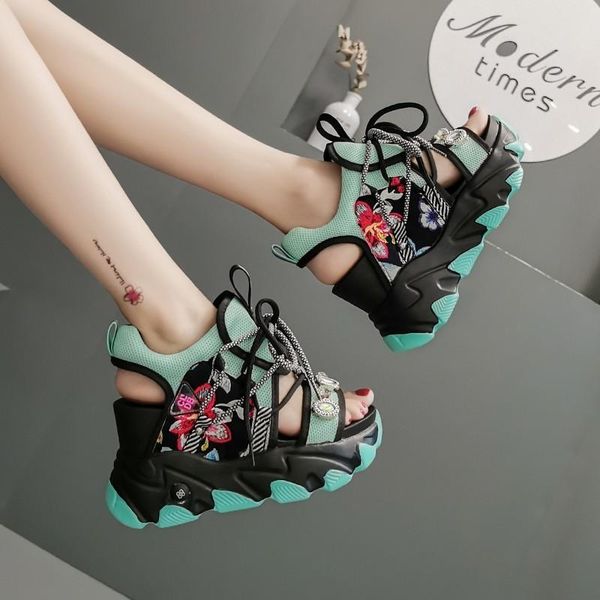 dress shoes women chunky platform sandals designers brand 2021 summer beach casual woman lace up wedges 9cm fashion sandal ladies, Black
dress shoes women chunky platform sandals designers brand 2021 summer beach casual woman lace up wedges 9cm fashion sandal ladies, Black