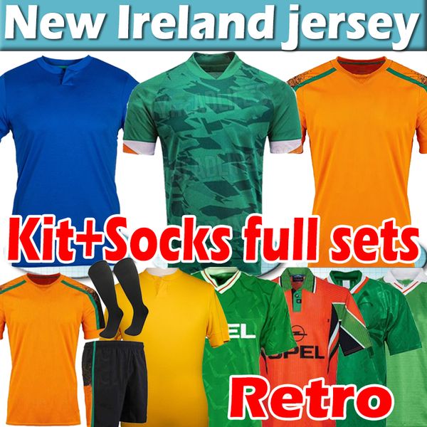 22 23 ireland soccer jersey 100th anniversary kit+socks full set 2022 2023 centenary retro football jerseys 90 93 92 94 1988 1990 1992 1994, Black;yellow
22 23 ireland soccer jersey 100th anniversary kit+socks full set 2022 2023 centenary retro football jerseys 90 93 92 94 1988 1990 1992 1994, Black;yellow