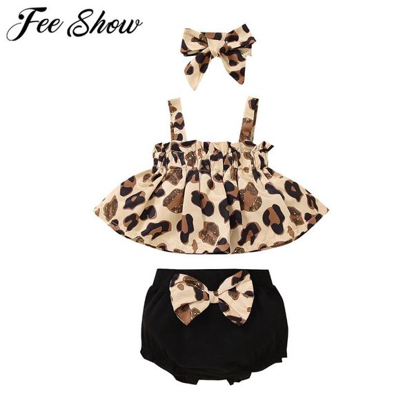 clothing sets born baby girl summer sleeveless strap ruffle leopard print crop shorts headwear fashion outfit clothes, White
clothing sets born baby girl summer sleeveless strap ruffle leopard print crop shorts headwear fashion outfit clothes, White