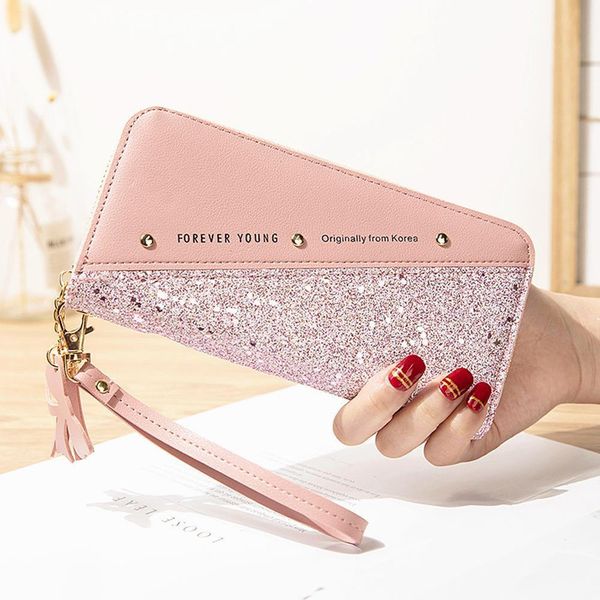 fashion sequined patchwork glitter wallet for women pu leather long coin purse female wallets girls gifts dropship, Red;black
fashion sequined patchwork glitter wallet for women pu leather long coin purse female wallets girls gifts dropship, Red;black