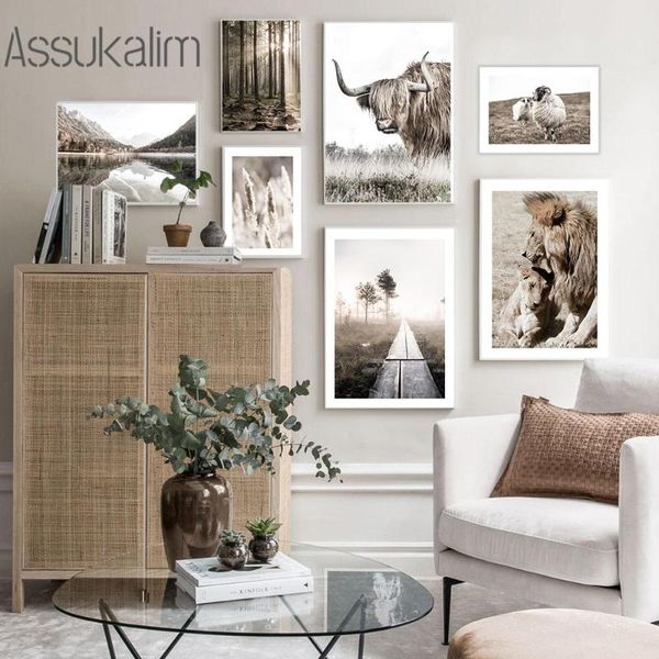 paintings scandinavian wall art canvas painting natural scenery posters reed tree print sheep cow prints lion lioness pictures home decor
paintings scandinavian wall art canvas painting natural scenery posters reed tree print sheep cow prints lion lioness pictures home decor
