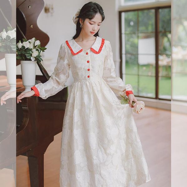 casual dresses autumn dress women spring 2022 office lady french style vintage long sleeve solid ruffled high waist zipper apricot, Black;gray
casual dresses autumn dress women spring 2022 office lady french style vintage long sleeve solid ruffled high waist zipper apricot, Black;gray