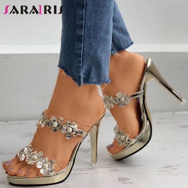 dress shoes sarairis brand design female daily bead pumps 2021 summer women platform mules thin high heels slip on woman, Black
dress shoes sarairis brand design female daily bead pumps 2021 summer women platform mules thin high heels slip on woman, Black