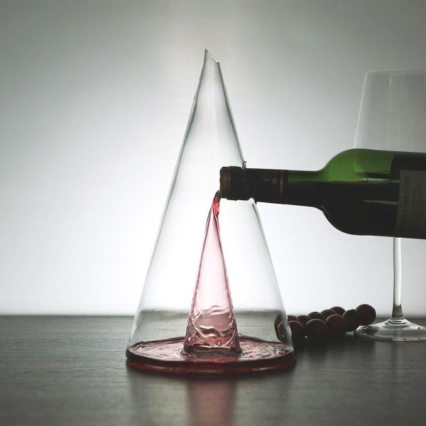 350/750ml pyramid waterfall red wine pourer glass decanter brandy decant jug bar champagne water bottle drinking glasses gifts
350/750ml pyramid waterfall red wine pourer glass decanter brandy decant jug bar champagne water bottle drinking glasses gifts