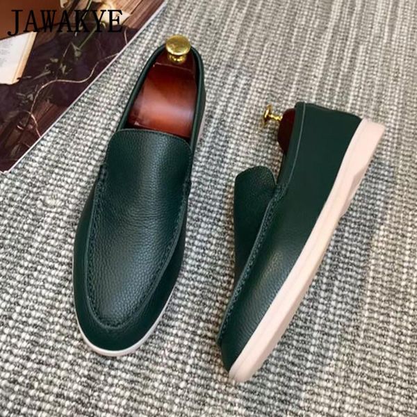 dress shoes lychee pattern leather men shallow slip-on casual loafers quality round toe leisure mules flat moccasins male, Black
dress shoes lychee pattern leather men shallow slip-on casual loafers quality round toe leisure mules flat moccasins male, Black