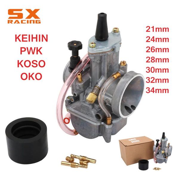 motorcycle fuel system 2t 4t universal for keihin mikuni koso oko carburetor carburador 21 24 26 28 30 34mm with power jet racing moto
motorcycle fuel system 2t 4t universal for keihin mikuni koso oko carburetor carburador 21 24 26 28 30 34mm with power jet racing moto
