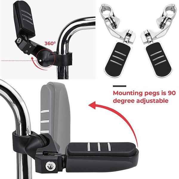pedals kemimoto 1-1/4" 1.25" 32mm motorcycle highway foot pegs footrest for touring road king glide dyna chrome black left right
pedals kemimoto 1-1/4" 1.25" 32mm motorcycle highway foot pegs footrest for touring road king glide dyna chrome black left right