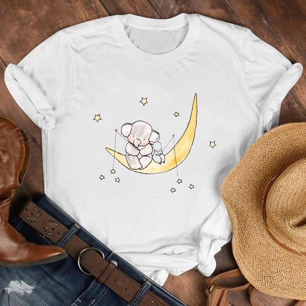 women lady elephant lovely cute fashion 90s style cartoon shirt clothes tshirt tee womens female print t graphic t-shirt, White
women lady elephant lovely cute fashion 90s style cartoon shirt clothes tshirt tee womens female print t graphic t-shirt, White