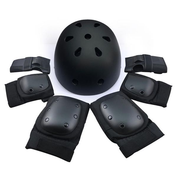 ardea elbow wrist knee pad helmet for outdoor sports 7 pcs child for scooter skateboard cycling safety protector, Black;gray
ardea elbow wrist knee pad helmet for outdoor sports 7 pcs child for scooter skateboard cycling safety protector, Black;gray