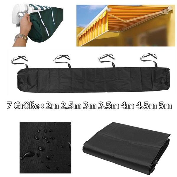 shade 7 sizes patio awning winter storage bag yard garden shelter rain weather cover protector sun canopy black 2/2.5/3/3.5/4/4.5/5m
shade 7 sizes patio awning winter storage bag yard garden shelter rain weather cover protector sun canopy black 2/2.5/3/3.5/4/4.5/5m