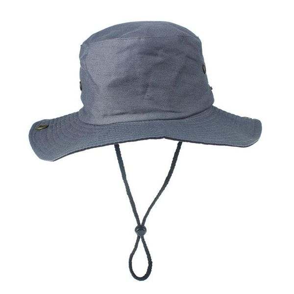 fisherman hats big brim summer men women bucket hat with string fisherman caps, Black;white
fisherman hats big brim summer men women bucket hat with string fisherman caps, Black;white
