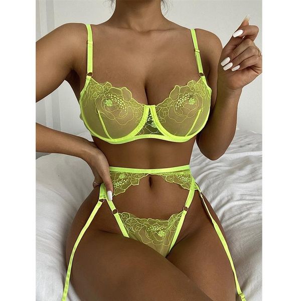 bras sets 2021 fashion women lingerie floral lace underwear bra + thong skirt with garter babydoll nightwear 3 pcs, Red;black
bras sets 2021 fashion women lingerie floral lace underwear bra + thong skirt with garter babydoll nightwear 3 pcs, Red;black
