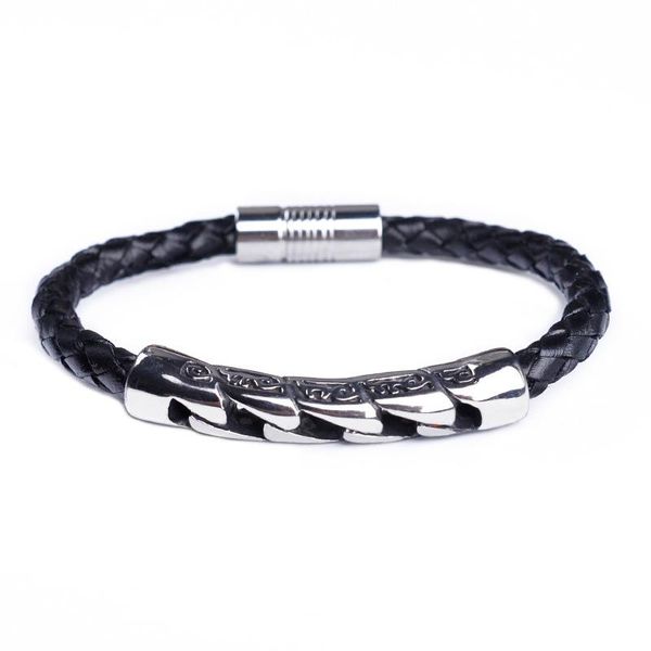 charm bracelets 2021 fashion black brown color men and wome leathet chain bracelet stainless steel magnet clasp bangles, Golden;silver
charm bracelets 2021 fashion black brown color men and wome leathet chain bracelet stainless steel magnet clasp bangles, Golden;silver
