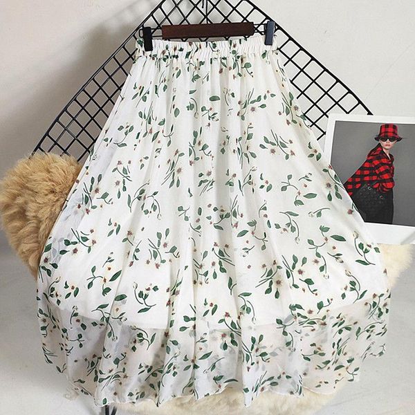 skirts women 2021 summer vintage floral print chiffon female fashion casual mid-calf a-line skirt ladies elegant bottom v202, Black
skirts women 2021 summer vintage floral print chiffon female fashion casual mid-calf a-line skirt ladies elegant bottom v202, Black