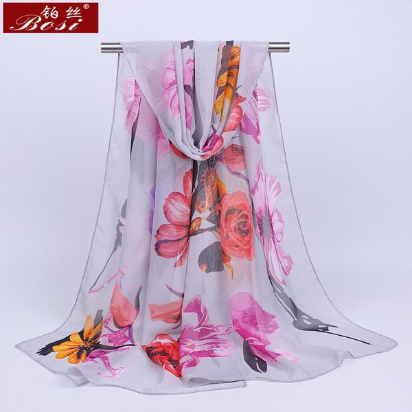 2021 Fashion New Chiffon Flower scarf summer Soft women print Multicolor long scarves bohemian hijab ladies shawl wholesale, Blue;gray
2021 Fashion New Chiffon Flower scarf summer Soft women print Multicolor long scarves bohemian hijab ladies shawl wholesale, Blue;gray