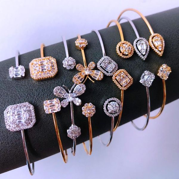 earrings & necklace missvikki luxury shiny cz open cute bangle ring set for women girl summer party show birthday present daughter sister gi, Silver
earrings & necklace missvikki luxury shiny cz open cute bangle ring set for women girl summer party show birthday present daughter sister gi, Silver