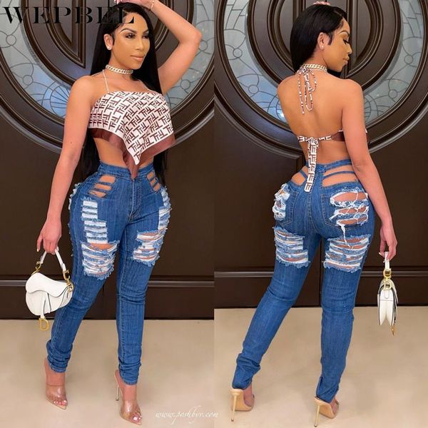 women's jeans wepbel fashion high waisted casual hollow out ripped stretch skinny pencil pants slim fit denim, Blue
women's jeans wepbel fashion high waisted casual hollow out ripped stretch skinny pencil pants slim fit denim, Blue